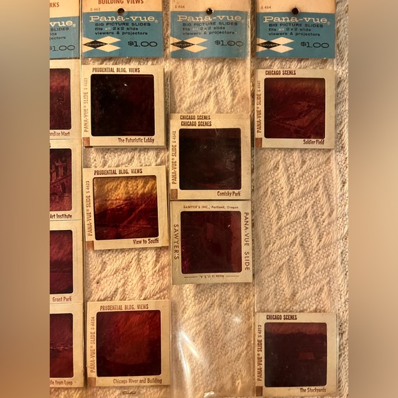 Vintage Sawyers Pana-Vue 2×2 Slide Viewer With l Slides - Picture 6 of 8